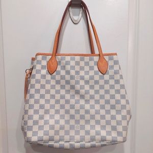 Louis Vuitton Damier Azure Tote